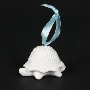 Jonathan Adler Porcelain TURTLE Ornament in beautiful green gift box NWT